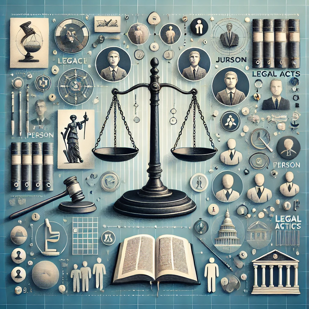 Teoría del acto jurídico y personas